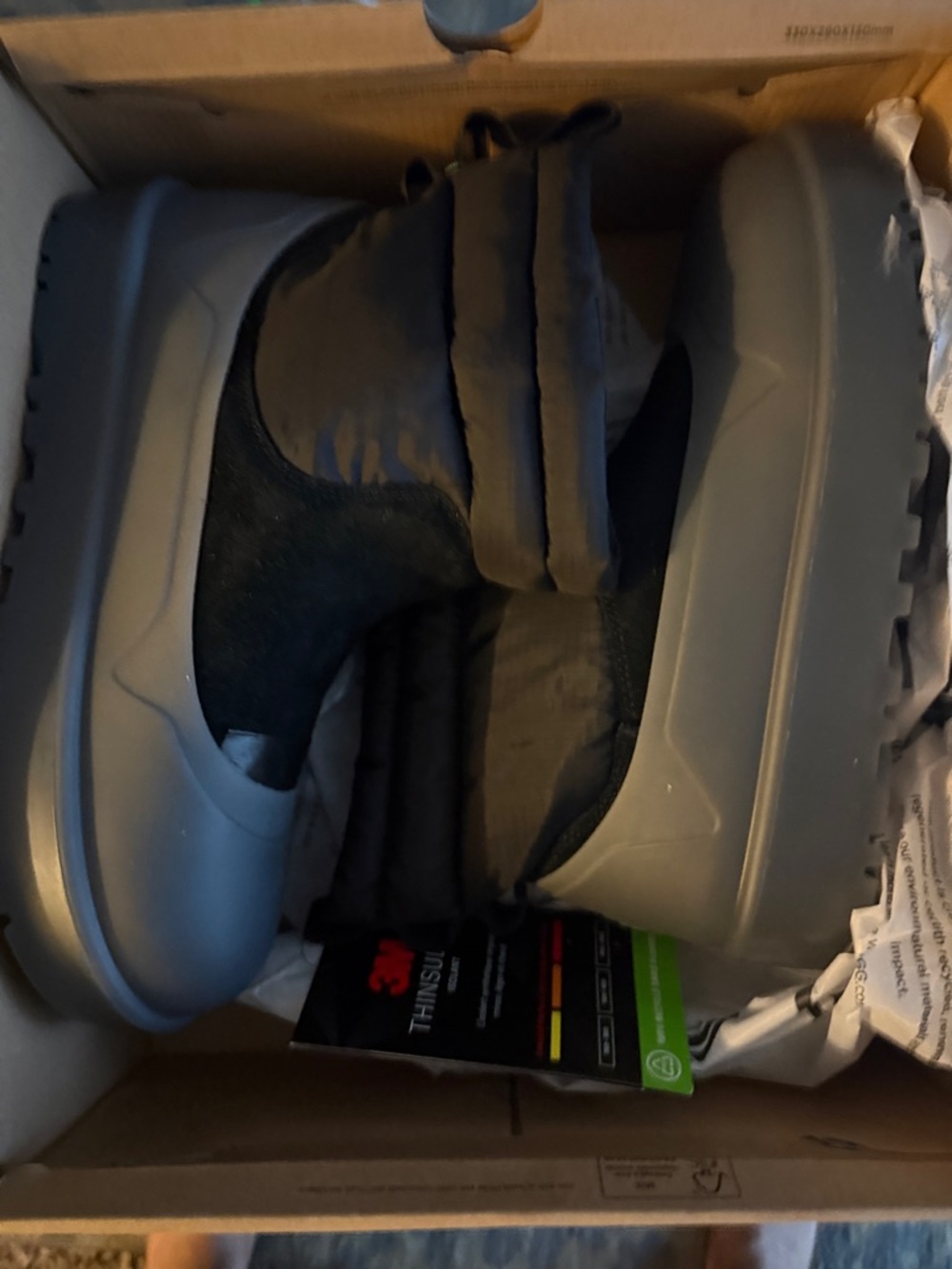 UGG Black Boots (Box Label)